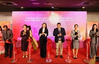 Khai mạc Tuần lễ kết nối và không gian giới thiệu sản phẩm Việt. Ảnh: P.QUỐC