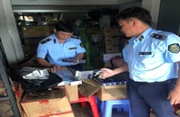 Lực lượng quản lý thị trường phát hiện nhiều vi phạm. Ảnh: Tổng Cục QLTT 