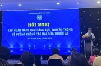 Quang cảnh hội nghị tập huấn. Ảnh: TÚ UYÊN
