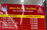Giá thịt heo bình ổn tại TP.HCM tiếp tục giảm đến 15.000 đồng/kg
