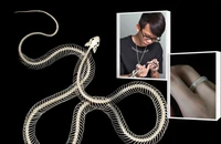 Độc đáo Gen Z làm trang sức từ xương rắn khiến dân mạng thích thú 
