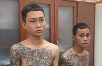 Võ Tấn Quang và Nguyễn Cao Minh Trí bị công an bắt giữ. Ảnh: TS