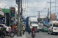 1 người tử vong do tai nạn với xe container tại TP Thủ Đức
