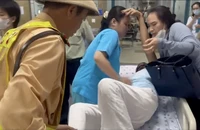 CSGT dẫn đường trên cao tốc đưa bệnh nhân đi cấp cứu