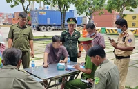 TP.HCM: Phát hiện tài xế sử dụng ma tuý trước khi lái xe vào cảng Long Bình