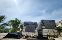 Cặp vợ chồng thuê 2 xe tải và 10 người bốc vác để đi trộm 