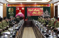 Công an tỉnh Sơn La gặp mặt cán bộ, chiến sĩ Công an các tỉnh Bắc Lào