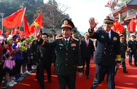 Bắt đầu các hoạt động tại giao lưu hữu nghị quốc phòng biên giới Việt Nam - Trung Quốc