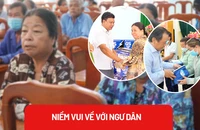 Niềm vui về với ngư dân huyện Cần Giờ, TP.HCM