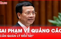 Bộ trưởng Nguyễn Mạnh Hùng: 'Lên không gian mạng cần phải tự có đề kháng'