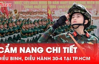 Lộ trình, địa điểm xem diễu binh, diễu hành dịp 30-4 ở TP.HCM