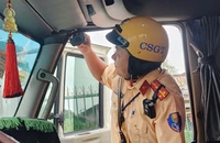 Trích xuất camera trên xe, CSGT xử phạt nhiều tài xế không thắt dây an toàn
