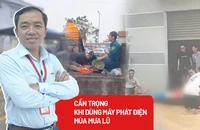 Sử dụng máy phát điện mùa mưa lũ như thế nào để tránh tai nạn đáng tiếc?