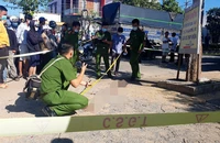 Chém cả nhà hàng xóm, 1 người chết, 2 người bị thương