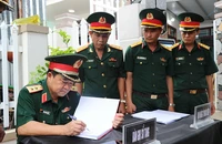 Truy tặng Huân chương Dũng cảm cho trung tá cứu 2 người đuối nước