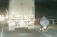 Tìm được tài xế lái xe container bỏ chạy sau va chạm làm chết người