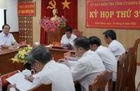 Kiểm điểm Ban Cán sự đảng UBND tỉnh Bình Định nhiệm kỳ 2011-2016 do liên quan AIC