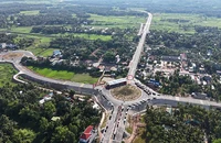 Bình Định khánh thành đường kết nối cao tốc Bắc - Nam với trục ven biển