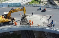 Bất ngờ với nguyên nhân sụt lún nút giao ở Nha Trang do Tập đoàn Phúc Sơn thực hiện