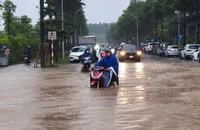 Hà Nội, Thái Nguyên mưa lớn nhất Bắc Bộ sau bão số 11