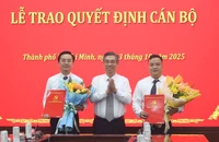 Bổ nhiệm 2 thư ký Bí thư Trung ương Đảng, Bí thư Thành ủy TP.HCM Trần Lưu Quang 