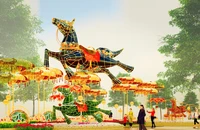 Ngắm phối cảnh Đường hoa Nguyễn Huệ 2026 với công nghệ mapping lần đầu xuất hiện