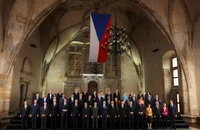 Hội nghị khai mạc Cộng đồng Chính trị Châu Âu (EPC) tại Lâu đài Praha ở thủ đô Praha, (CH Séc) ngày 6-10. Ảnh: REUTERS
