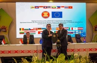 Hội nghị Bộ trưởng Giao thông vận tải ASEAN lần thứ 28 diễn ra tại Bali (Indonesia) ngày 17-10. Ảnh: ASEAN.ORG