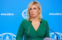 Phát ngôn viên Bộ Ngoại giao Nga - bà Maria Zakharova. Ảnh: SPUTNIK