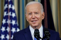 Tổng thống Mỹ Joe Biden tại Nhà Trắng, thủ đô Washington D.C. ngày 9-11. Ảnh: REUTERS