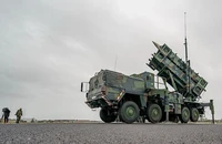 Hệ thống phòng thủ tên lửa Patriot của Đức. Ảnh: AP