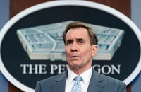 Người phát ngôn Hội đồng An ninh Quốc gia Mỹ John Kirby. Ảnh: NEW YORK POST