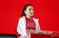 Con gái út của cựu Thủ tướng Thái Lan Thaksin Shinawatra - bà Paetongtarn Shinawatra. Ảnh: BANGKOK POST