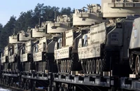 Xe chiến đấu Bradley của Mỹ. Ảnh: REUTERS