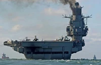 Tàu sân bay Đô đốc Kuznetsov của Hải quân Nga. Ảnh: CREATIVE COMMONS