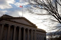 Trụ sở Bộ Tài chính Mỹ ở thủ đô Washington D.C. Ảnh: REUTERS