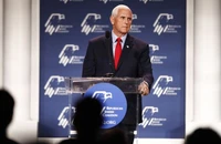 Cựu Phó Tổng thống Mỹ Mike Pence. Ảnh: THE WALL STREET JOURNAL