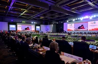 Hội nghị Bộ trưởng Tài chính G20 ở ngoại ô TP Bengaluru (Ấn Độ) ngày 24-2. Ảnh: REUTERS