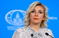Phát ngôn viên Bộ Ngoại giao Nga - bà Maria Zakharova. Ảnh: SPUTNIK