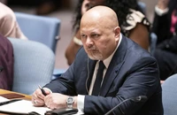 Công tố viên Karim Khan của Tòa án Hình sự Quốc tế (ICC). Ảnh: GETTY IMAGES