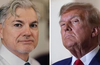 Thẩm phán Juan Merchan (trái) và Cựu Tổng thống Mỹ Donald Trump. Ảnh: THE NEW YORK TIMES