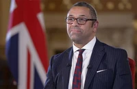 Ngoại trưởng Anh James Cleverly. Ảnh: BBC