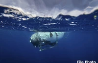 Một tàu ngầm của công ty OceanGate Expeditions. Ảnh: CNN