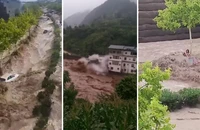 VIDEO: Mưa lũ kinh hoàng gây thiệt hại nhiều nơi trên thế giới 