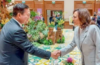 VIDEO: Ông Hun Manet gặp bà Harris tại hội nghị ASEAN