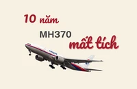 Đồ hoạ: 10 năm tìm kiếm máy bay MH370