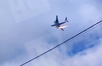 VIDEO: II-76 Nga chở 15 người rơi khi vừa cất cánh