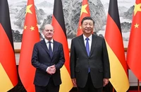 Ông Tập tiếp Thủ tướng Đức, nêu nguyên tắc 'không thêm dầu vào lửa' vì 'lợi ích ích kỷ' chuyện Nga-Ukraine 