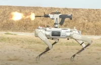 VIDEO: Trung Quốc trình làng ‘robot chó’ trong cuộc tập trận 'Rồng vàng 2024' với Campuchia