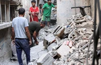 Có tin Israel không kích giết cả chục người thân lãnh đạo Hamas